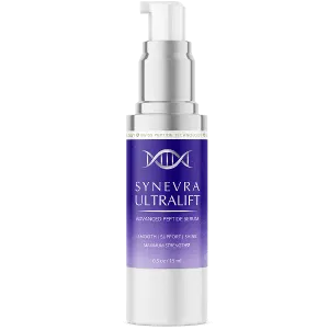 Synevra UltraLift advanced peptide serum bottle